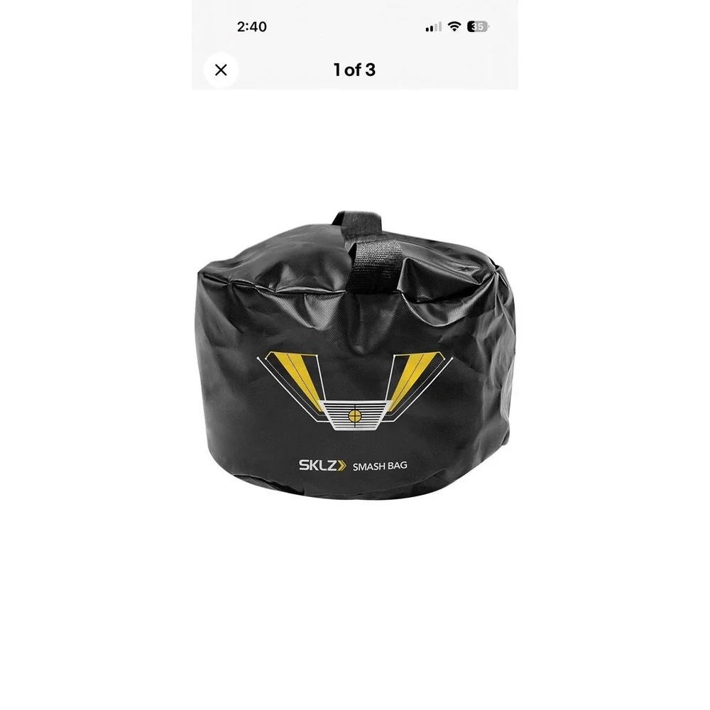 NEW SKLZ Smash Bag Golf Impact Strength Trainer Black